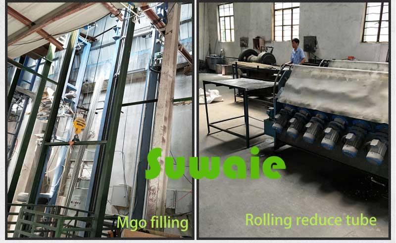 Procesni vzmetni cevni grelni elementi 230V 3KW 230V 3KW Spring Tubular Heating Elements process