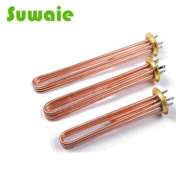 Potopni vodni grelnik iz medenine